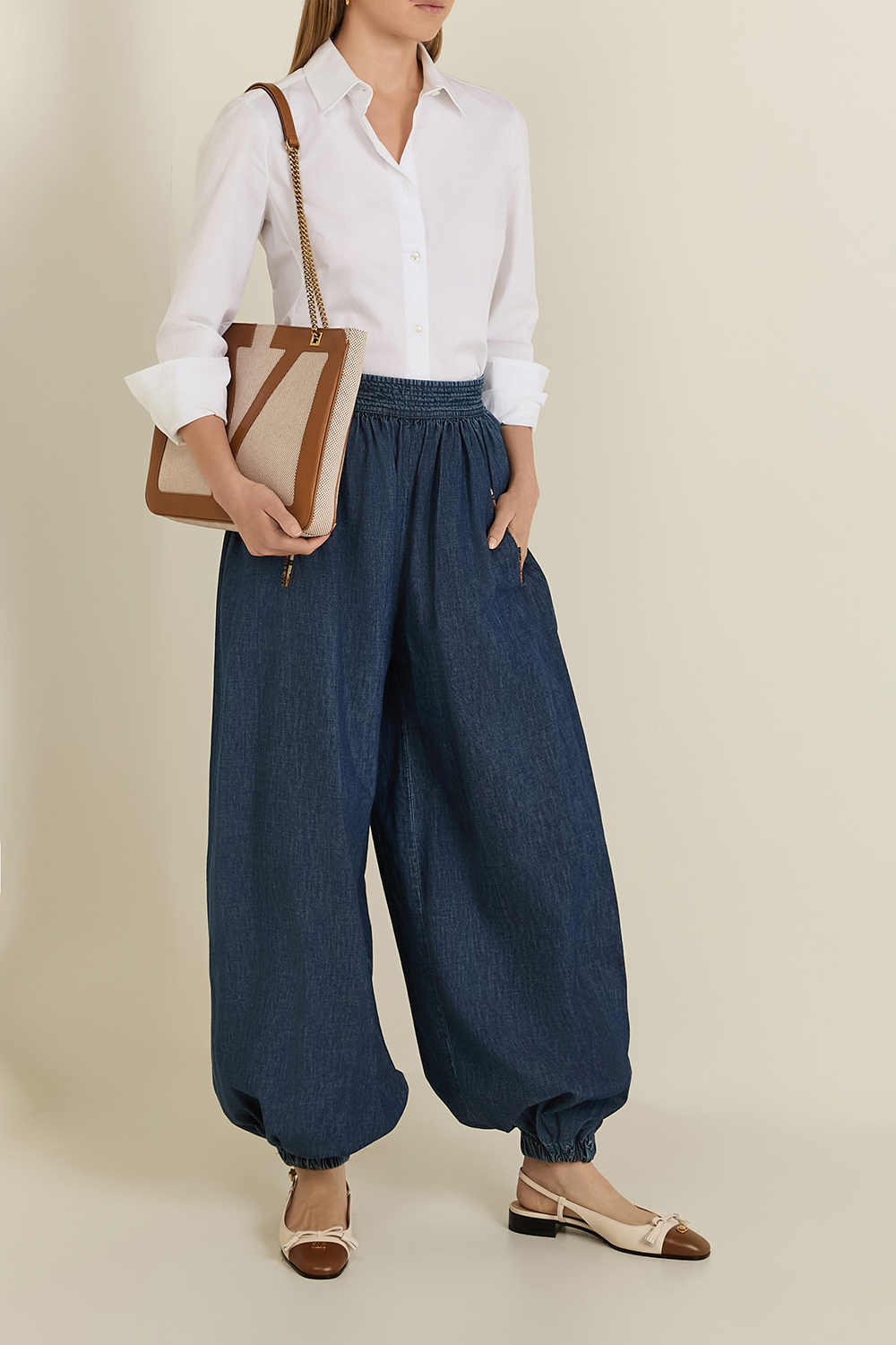 מכנסי ג'ינס בלון